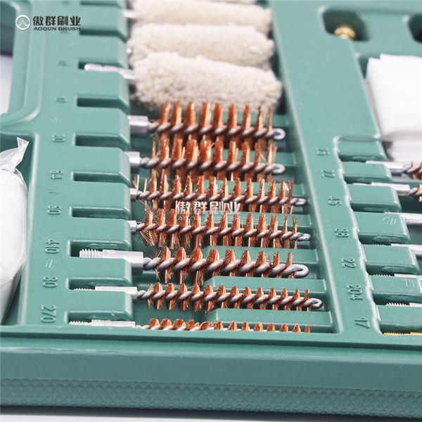 OEM Wholesale Hunting Shooting Gun Cleaning Supplies Rod Bore Brushes Universal All Gun Cleaning Kit With Case