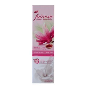Hot Sale Beauty Skincare Fairever Naturals Fairness Solution with Saffron and Milk Cream, 50gm Available From Indian Supplier