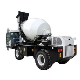 Fully hydraulic transmission self loading concrete mixer truck with 3.5m3 Output capacity