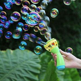 Kids Fish Toy Plastic Handle Bubble Maker Soap Bubble Shooter Gun For Children Toy Gift