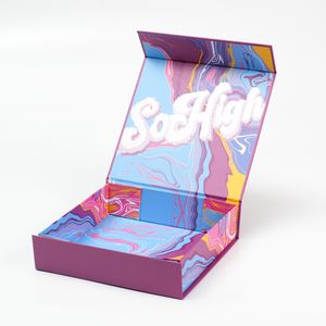 Custom Logo Wholesale Eva Rigid Cardboard Magnetic Gift Packaging Box With Eva Foam Insert