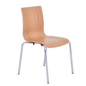 Custom Commercial Restaurant Furniture Laminate Wood Plywood Stacking Chair Sets for Dining Cafe