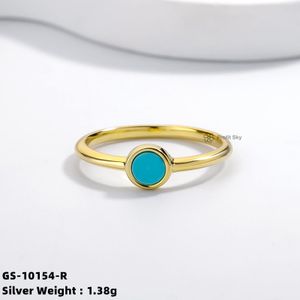 Factory Price Professional fashionable Gold Vermeil Rings custom Gemstone Engagement 925 Sterling Silver Rings Jewelry