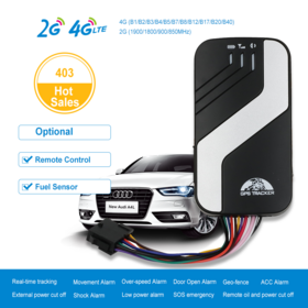 Car GPS Tracker and Remote Control TK403 Smart Car GPS Tracker with Android Ios App Locating