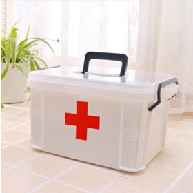 PP Storage Box Medicine box for First Aid Box Snack toys Storage Case