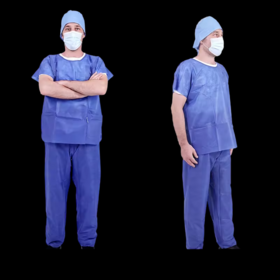 Professional Scrub Suits for Healthcare Workers in Hospitals