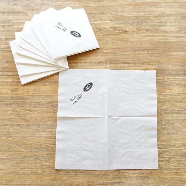 custom bar 13gsm thick decorative paper biodegradable disposable dinner napkins printing tissue paper