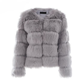 Winter Outwear Custom logo Women's coat fur winter lady women jacket