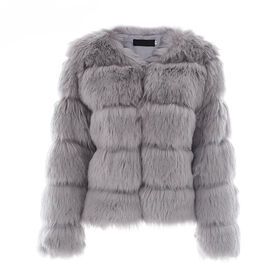 Winter Outwear Custom logo Women's coat fur winter lady women jacket