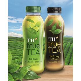 TH true TEA - Natural Green Tea Lemon Flavor - 350mlx24 High Quality With Customized Carton Packaging From Vietnam