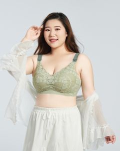 Plus Size Comfortable Lace Maternity Nursing Breastfeeding Full Cup Bra Maternity Clothes Wirefree Breast Feeding Bra
