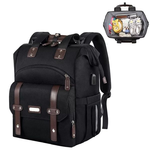 Nappy Bags Disposable Baby Diaper Bag Backpack Baby Backpack Diaper Bag With Changing Station