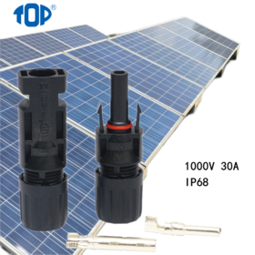 TOP Hengda 1000V photovoltaic solar panel connectors Solar Cable Connector for PV Energy SystemPopular