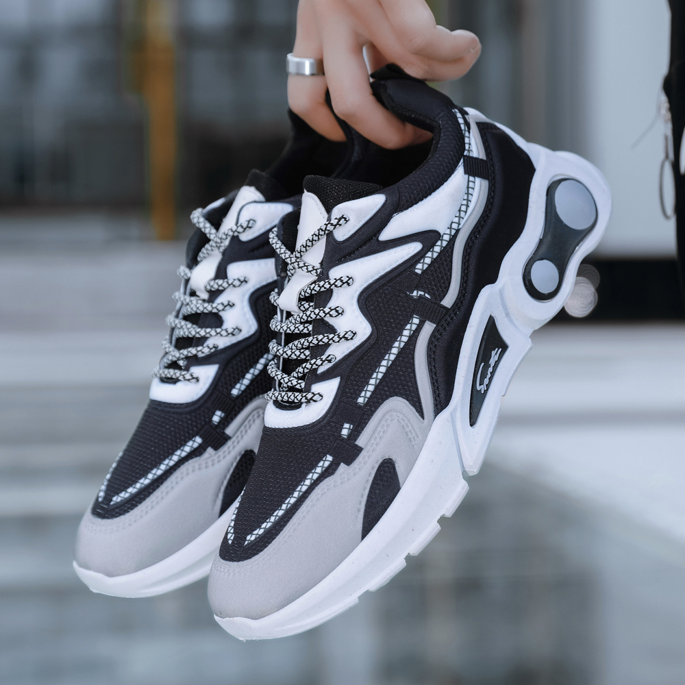 Jieyang City Jiteng Plastic Co., Ltd. New design fashion lace up male running chaussures sneakers walking style sports shoes men