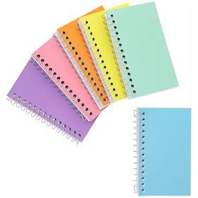 Wholesale college ruled wirebound small spiral notebooks