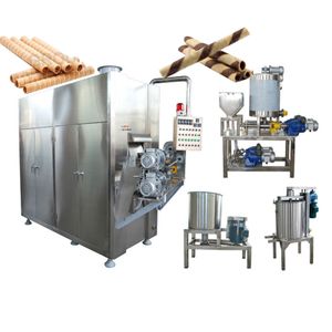 Snack wafer stick maker machine/Spring roll production line machinery industry equipment machines for small businesses