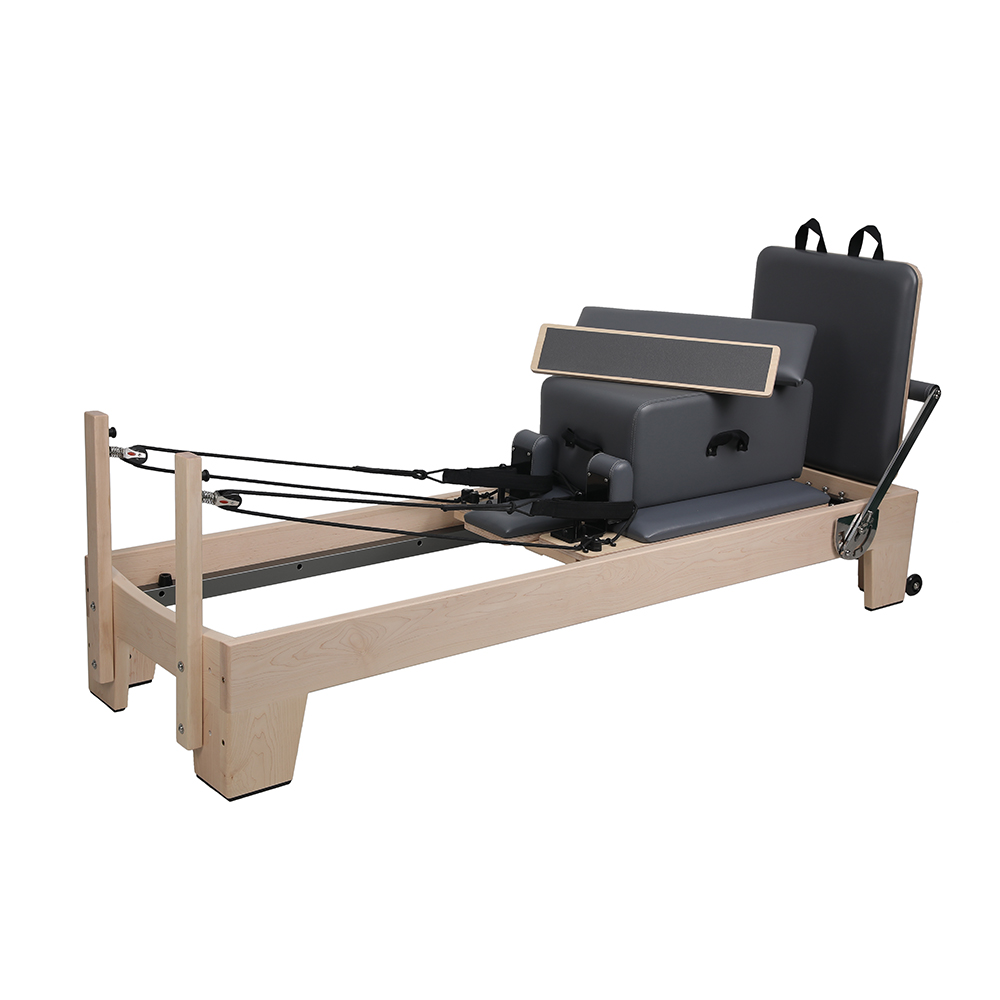 Bilink Professional pilates bed reformer fitness equipment home wooden maple material reformer pilates machine