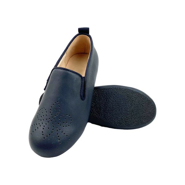 2024 Children school leather Shoes kids light breathable slip-on loafers High quality boys dress shoes casual