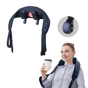 2024 High Quality 360 Massage Pillow Back and Neck Relax Roller Massager with Vibration