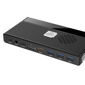 Zkmagic Best OEM ODM Mini Computer Intel Jasperlake N100 CPU 2.4G/5G WIFI6 M.2 2242 PCIE/SATA/NVMe Mini PC Gaming