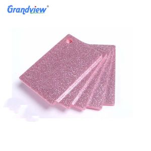 Grandview 3MM Thickness Chunky Glitter Acrylic Sheets - Perfect for Accessory Decoration