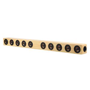 Christmas Stocking Manufacturer Supplies Rechargeable Wooden Sub Woofer Super Bass Speaker Bluetooth Speaker with Amplifier