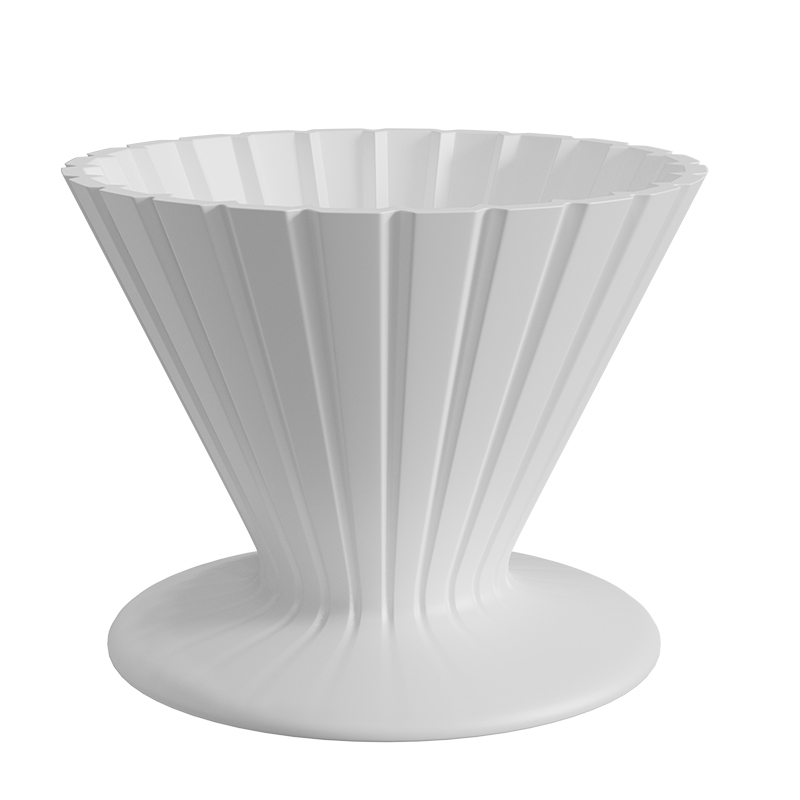 Guangzhou Donghan Ceramics Co., Ltd. DHPO New Product Food Grade Coffee Brewing Accessories Reusable Conical Coffee Filter High-Quality Coffee Dripper Ceramic Large