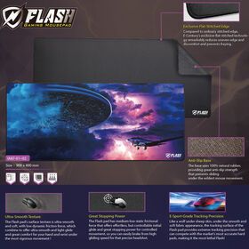 Mouse Pad, Gaming Mouse Pad, Flash Gaming Mouse Pad, Rubber Mouse Pad