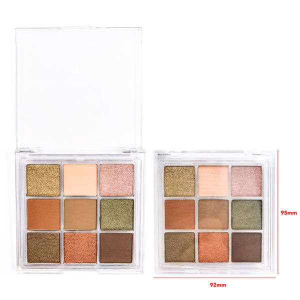 Long Lasting  Waterproof Vegan Cruelty Free Private Label Eyeshadow Makeup Palette