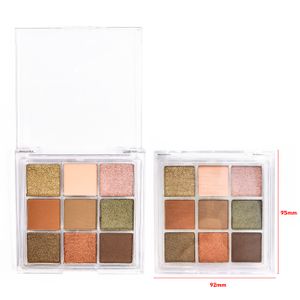 Long Lasting  Waterproof Vegan Cruelty Free Private Label Eyeshadow Makeup Palette