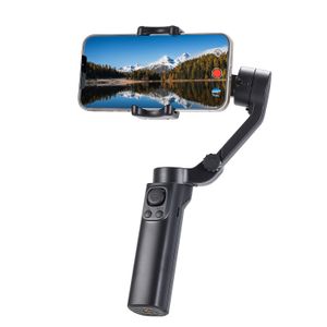 Folding 3 Axis Handheld Gimbal Stabilizer Tripod Smart Shooting Vlog Live Tiktok Travel Sport Follow no APP Gimbal Selfie Stick