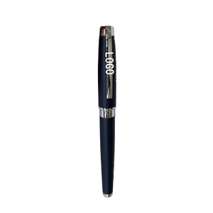 Portable High Quality Ballpoint Pens Professional Black Metal Ball Pen For Study Use