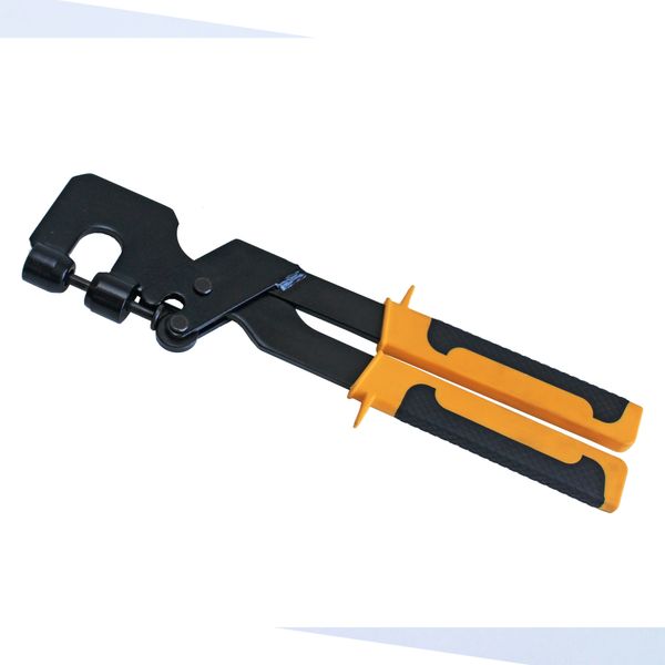 300mm Rubber Handle Bolt Crimper Drywall Steel Keel Fixed Punching Pliers Light Stud Crimper Keel Forceps Crimper Hydraulic Tool