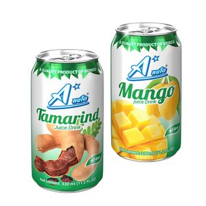 Cheap Price 330ml Can A*nuta Tamarind Juice Canned fruit drink Made from Tamarind Concentrate Juice From Supplier Vietnam