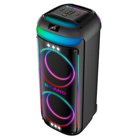 120W Home Theater System Speaker 10 Inch Smart Woofer Super Party Outdoor Wireless LED Lights Karaoke Speaker