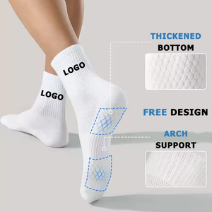 Uron Brand Professional factory OEM OBM Low MOQ Luxury quality crew custom socks