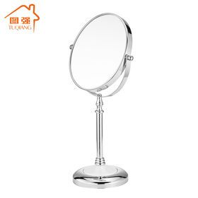360 Degree Makeup Standing Magnifying X20 Hotel Fashion Bathroom Cosmetic Mirror Double Sided Standing Table MirrorsPopular