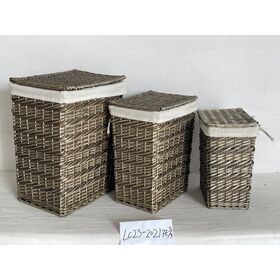 Wholesale Manufacturer factory low price water hyacinth basket for home use new Products storage baskets
