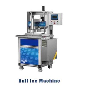 Automatic high efficiency commercial ball ice maker machine with 180 pcs an hour ice cube maker