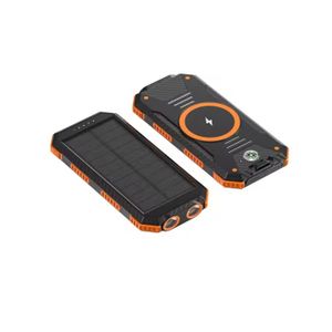 ECO Friendly Solar Power Bank 10000Mah Chargeur Portable wireless Charger Powerbank Batterie Externe CargadorPortatil For Iphone