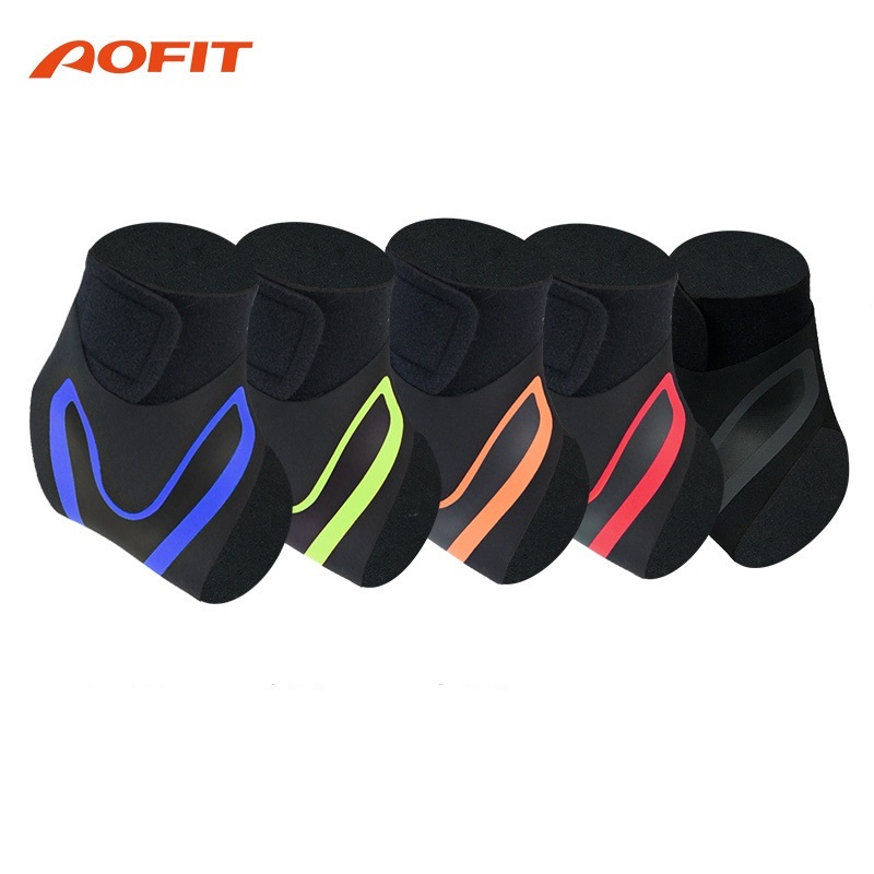 Shijiazhuang Aofeite Medical Device Co., Ltd. Wholesale Ankle Support Sleeve Relief Pain Sports Compression Ankle Brace Sleeve