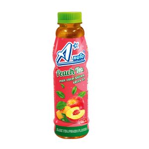 Hot Selling 2024 A*nuta Brand Peach Tea Drink Beverage Pet Bottles 500ml Iso Haccp Halal cGMP Black Tea Wholesale From Vietnam