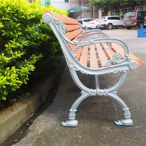 Outdoor Garden Wooden Slats Park Bench Sofa Set Furniture Patio Furniture