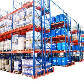 Industrial Steel Garage Warehouse Boltless Metal Storage Rack Shelving Stacking Pallet RackPopular