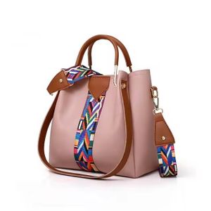 Bulk Order Ladies Shoulder Leather Handbag Genuine Designer Women's Bag Stylish Women's PU Messenger Clutch Bag with Pattern