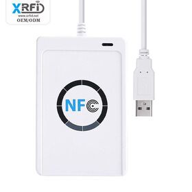 Portable 13.56Mhz Rfid Reader Contactless ACR122U NFC Smart Card Reader