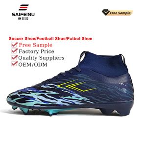 SAIFEINU free sample soccer cleat boots pure custom sport shoes men football prevalent 1 pair football shoe