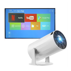 Factory price Portable projector 160 ANSI android 11 720P wifi projector home cinema beamer allwinner H713 chipset projector 4k