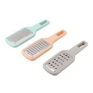 3-Piece Kitchen Grater Set Handheld Coarse Cheese Grater and Fine Lemon Zester Effortlessly Grates All Food Types and Cleans