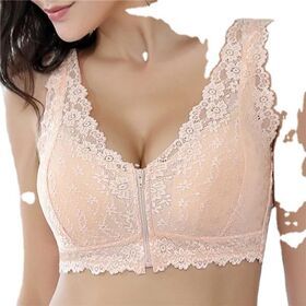 Comfort Bras Bras 2019 Autumn Winter Thin Cotton Lining Soft Lace for Women Water Bra Seamless Spandex / Cotton Plus Size Solid